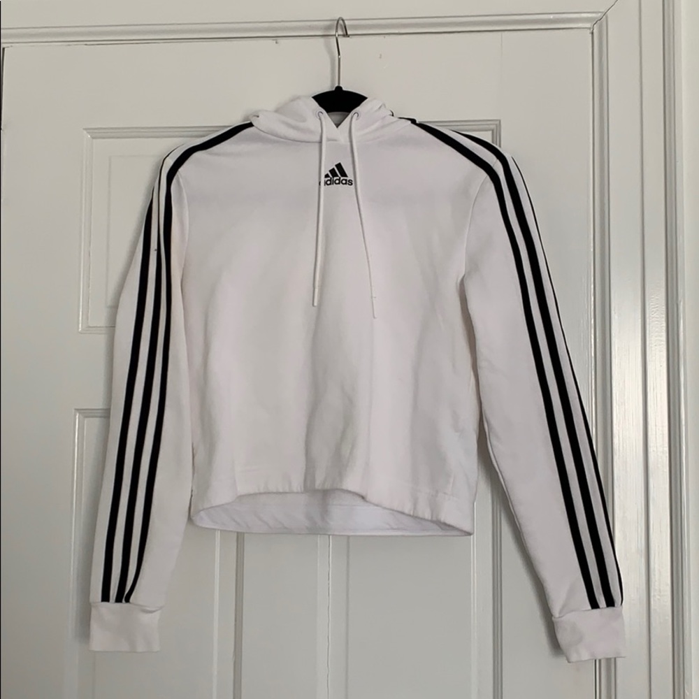 Adidas cropped hoodie